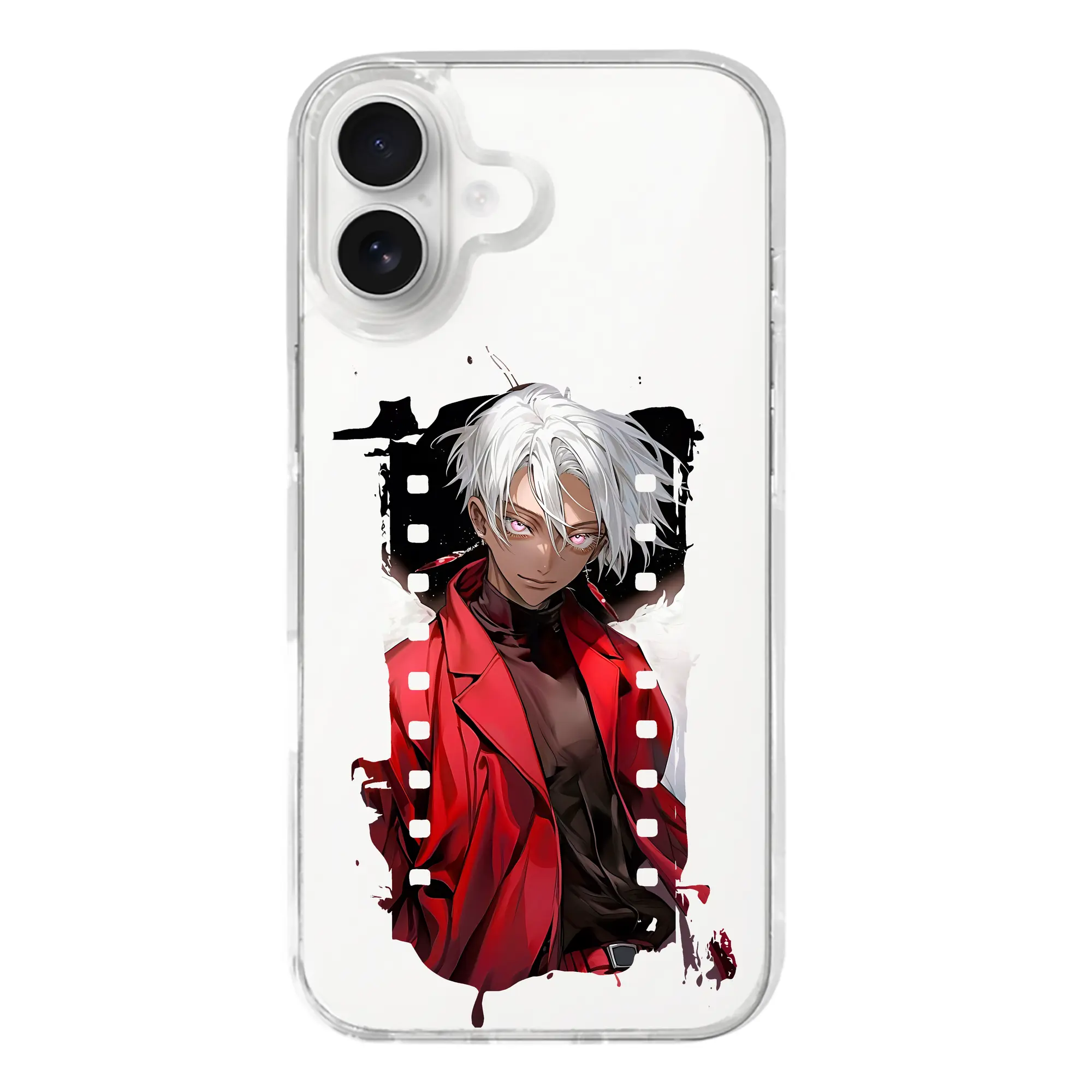 東京リベンジャーズ グッズ,黒川イザナ - iPhone 17シリーズ 透明スマホケース – 薄型・耐衝撃・精密フィット保護カバー